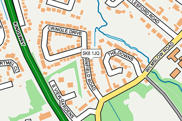 Map of RESIN STONE DRIVEWAYS (NORTHWEST) LTD at local scale