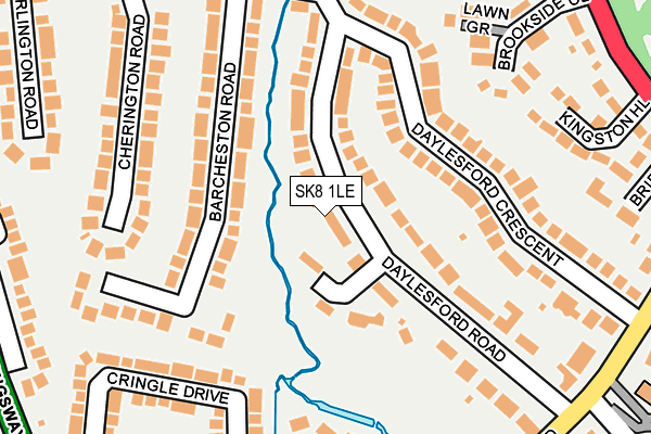 Map of SF INVESTMENT PROPERTIES LIMITED at local scale