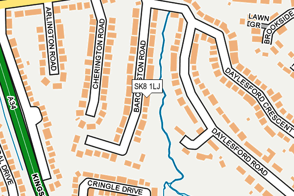 Map of PRETIREMENT INVESTMENTS LIMITED at local scale