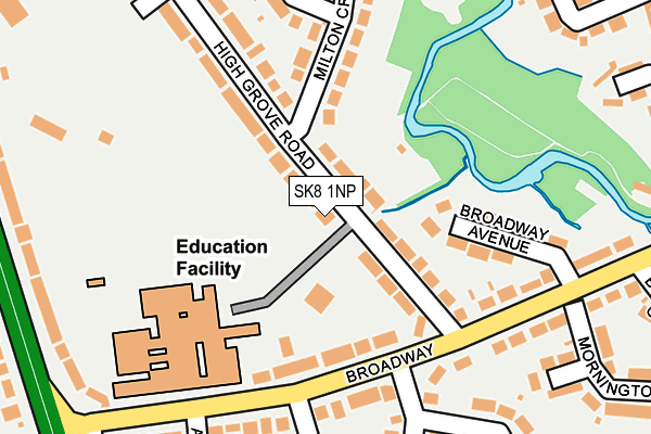 Map of BPJM PROJECTS LIMITED at local scale