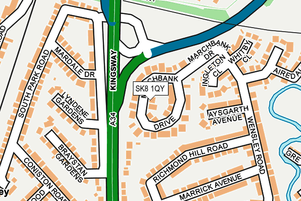 Map of TRUST BOILER CARE LIMITED at local scale