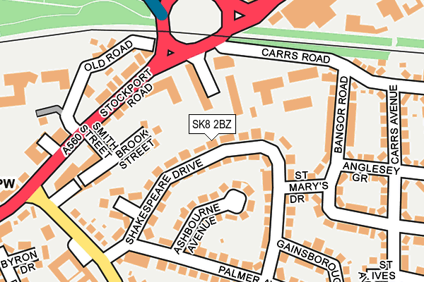 Map of LIGHTINGLUNA LTD at local scale