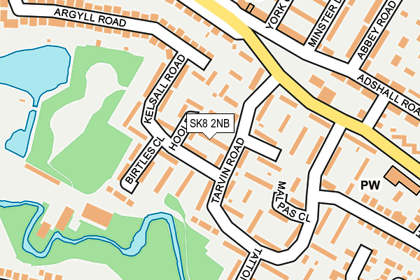 SK8 2NB map - OS OpenMap – Local (Ordnance Survey)