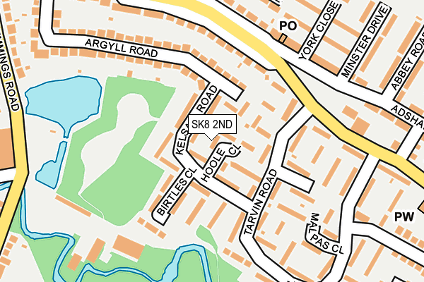 SK8 2ND map - OS OpenMap – Local (Ordnance Survey)