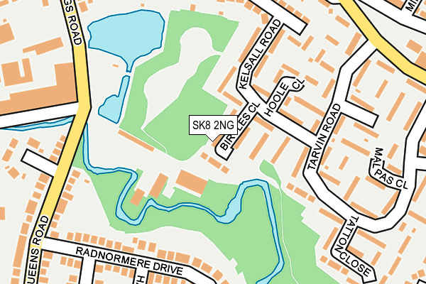 SK8 2NG map - OS OpenMap – Local (Ordnance Survey)
