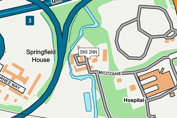 SK8 2NN map - OS OpenMap – Local (Ordnance Survey)