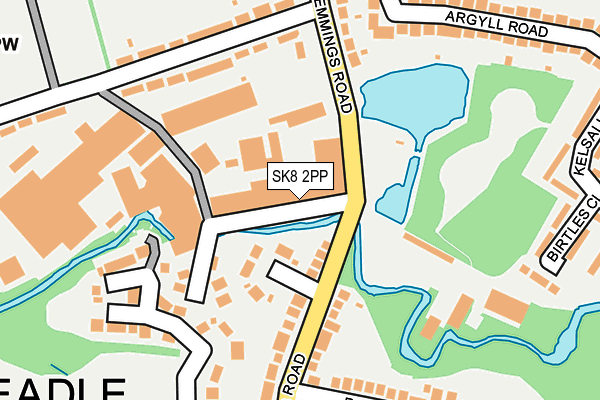 SK8 2PP map - OS OpenMap – Local (Ordnance Survey)