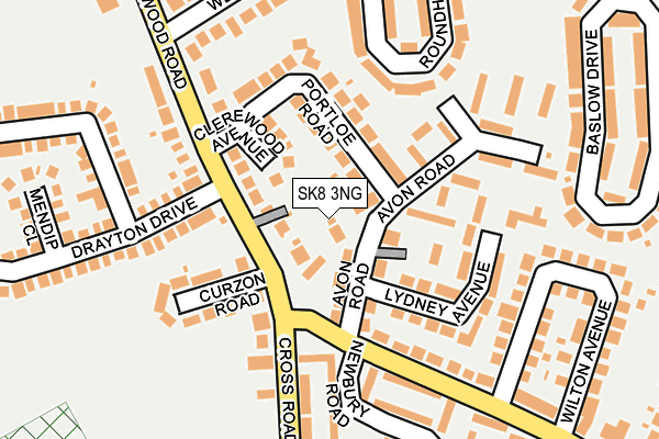 SK8 3NG map - OS OpenMap – Local (Ordnance Survey)