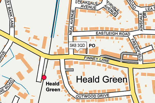 Map of HG NEWSAGENT & CONVENIENCE STORE LTD at local scale