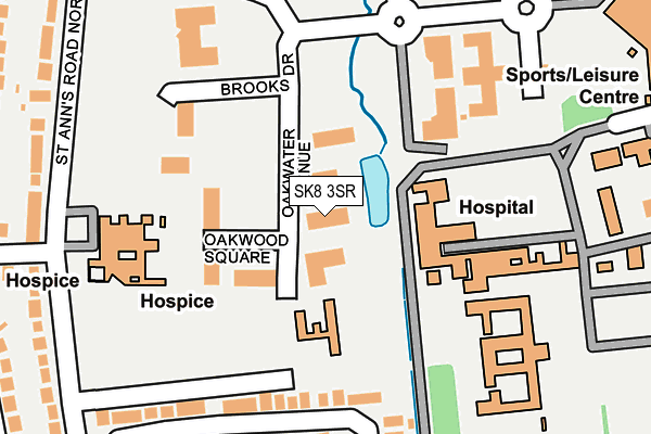 SK8 3SR map - OS OpenMap – Local (Ordnance Survey)