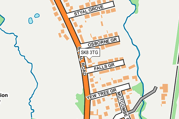 Map of CORMED LIMITED at local scale