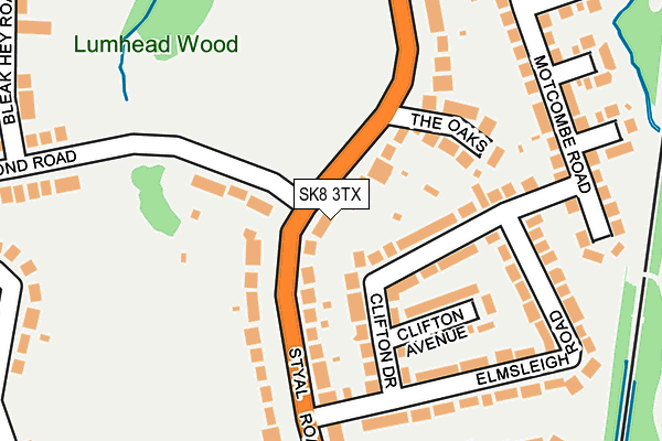 Map of GGPM CHESHIRE LTD at local scale