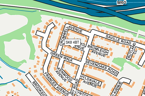 Map of TAG CLINICAL LTD at local scale