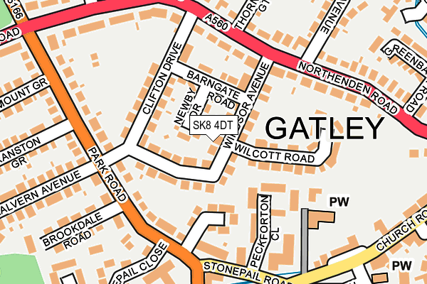 Map of THE GOODWIN STUDIO OF ACTING LTD at local scale