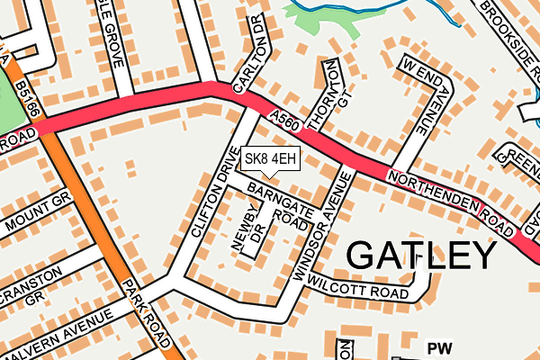 SK8 4EH map - OS OpenMap – Local (Ordnance Survey)