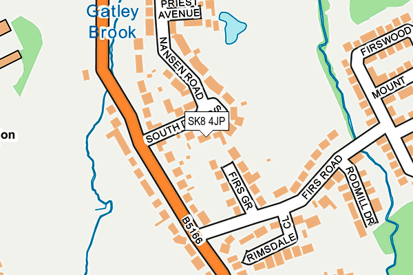 Map of DASK DEVELOPMENTS LIMITED at local scale