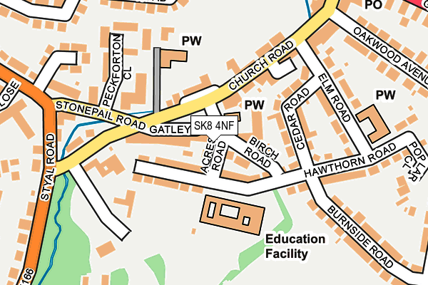Map of INEFFABLE PROPERTY LTD at local scale