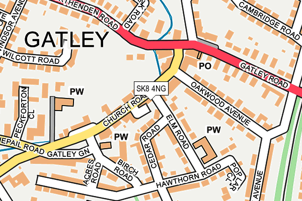 Map of G&TLEY BAR 57 LIMITED at local scale