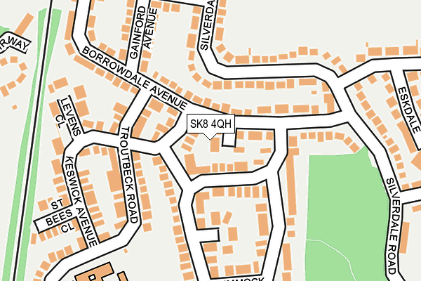 SK8 4QH map - OS OpenMap – Local (Ordnance Survey)