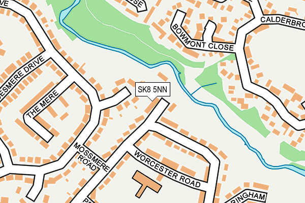 SK8 5NN map - OS OpenMap – Local (Ordnance Survey)