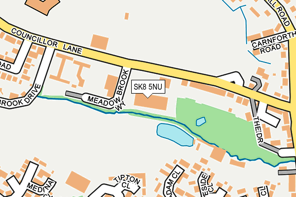 SK8 5NU map - OS OpenMap – Local (Ordnance Survey)