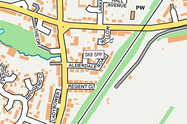 SK8 5PP map - OS OpenMap – Local (Ordnance Survey)