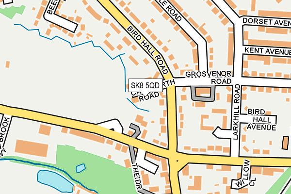 SK8 5QD map - OS OpenMap – Local (Ordnance Survey)