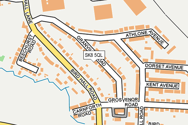 SK8 5QL map - OS OpenMap – Local (Ordnance Survey)