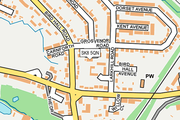 SK8 5QN map - OS OpenMap – Local (Ordnance Survey)
