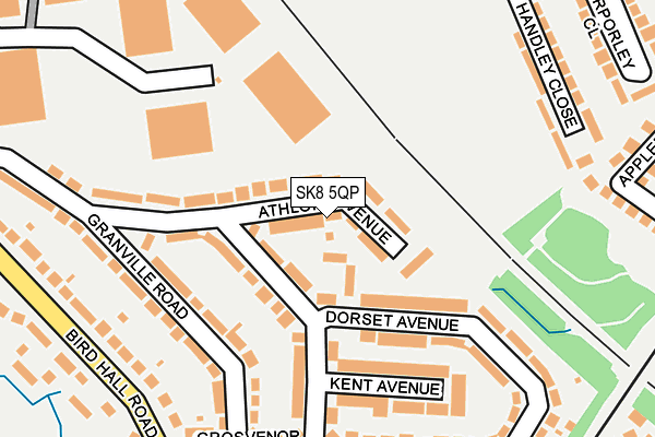 SK8 5QP map - OS OpenMap – Local (Ordnance Survey)