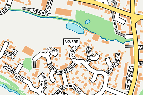 SK8 5RR map - OS OpenMap – Local (Ordnance Survey)
