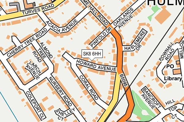 SK8 6HH map - OS OpenMap – Local (Ordnance Survey)