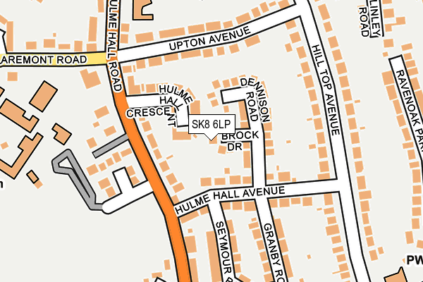 SK8 6LP map - OS OpenMap – Local (Ordnance Survey)
