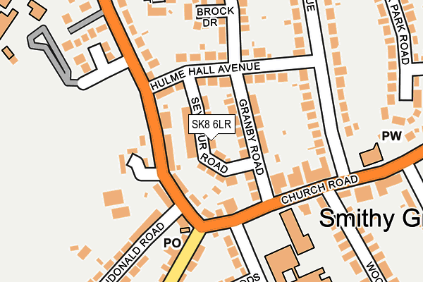 SK8 6LR map - OS OpenMap – Local (Ordnance Survey)