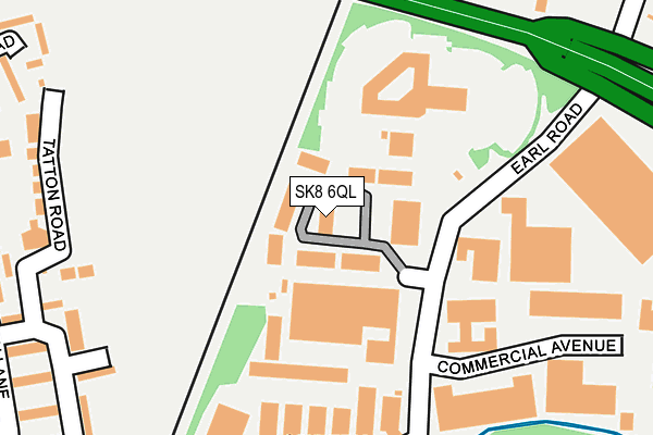 SK8 6QL map - OS OpenMap – Local (Ordnance Survey)