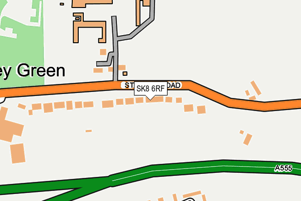 SK8 6RF map - OS OpenMap – Local (Ordnance Survey)