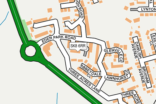 SK8 6RR map - OS OpenMap – Local (Ordnance Survey)