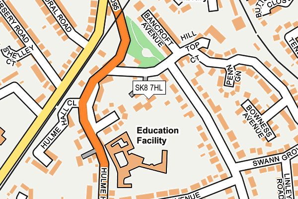 SK8 7HL map - OS OpenMap – Local (Ordnance Survey)