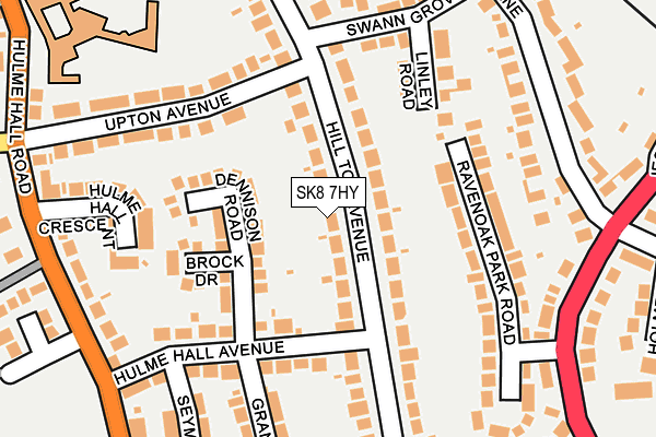 SK8 7HY map - OS OpenMap – Local (Ordnance Survey)