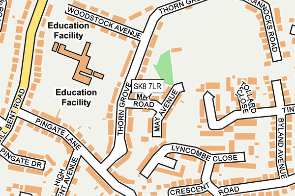 SK8 7LR map - OS OpenMap – Local (Ordnance Survey)