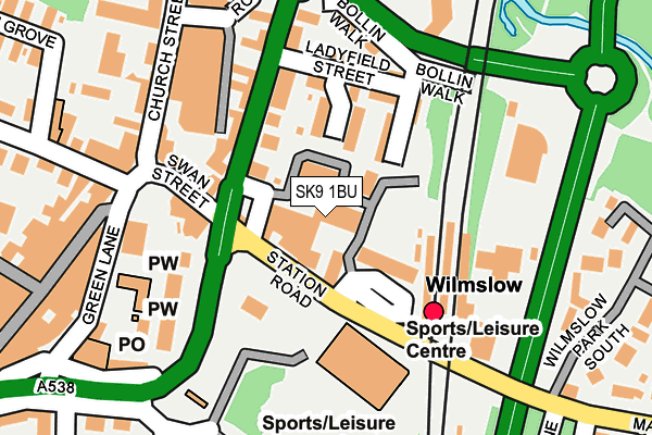 Map of BATHSHOPONLINE LIMITED at local scale