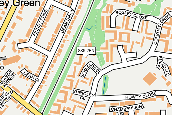 SK9 2EN map - OS OpenMap – Local (Ordnance Survey)
