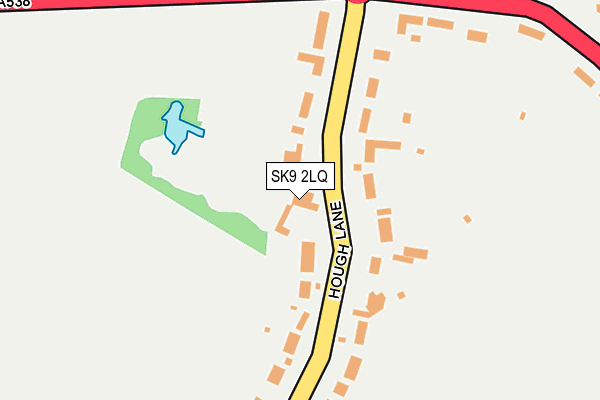 SK9 2LQ map - OS OpenMap – Local (Ordnance Survey)