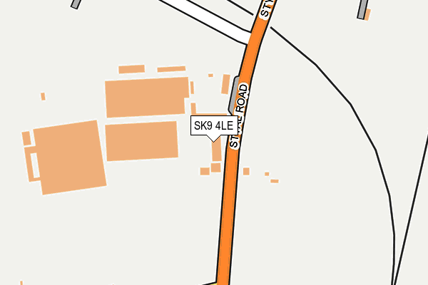 SK9 4LE map - OS OpenMap – Local (Ordnance Survey)