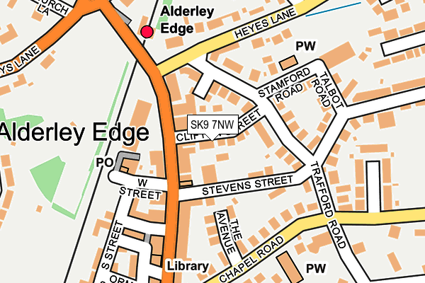 Map of ARBOR LIVING (LYMM) LIMITED at local scale