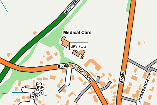 Map of GPH HEALTH LTD at local scale