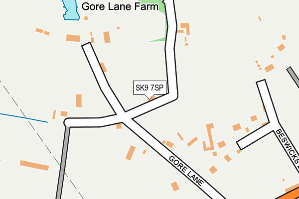 Map of JONATHAN SHARP LIMITED at local scale