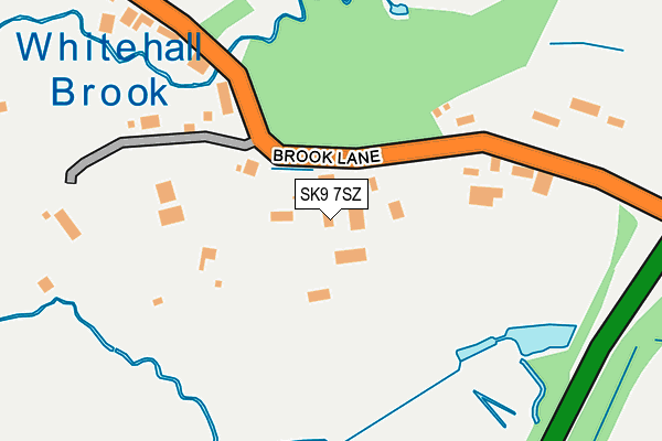 SK9 7SZ map - OS OpenMap – Local (Ordnance Survey)