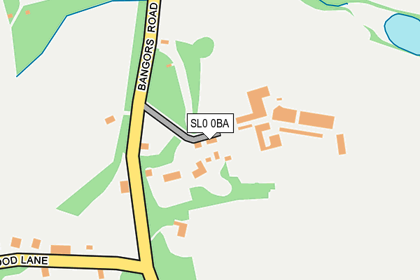 SL0 0BA map - OS OpenMap – Local (Ordnance Survey)