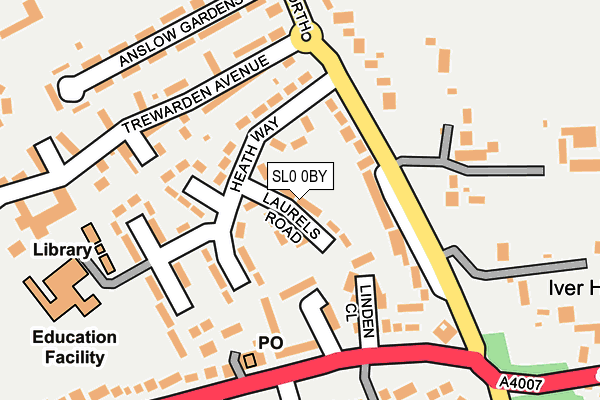 SL0 0BY map - OS OpenMap – Local (Ordnance Survey)
